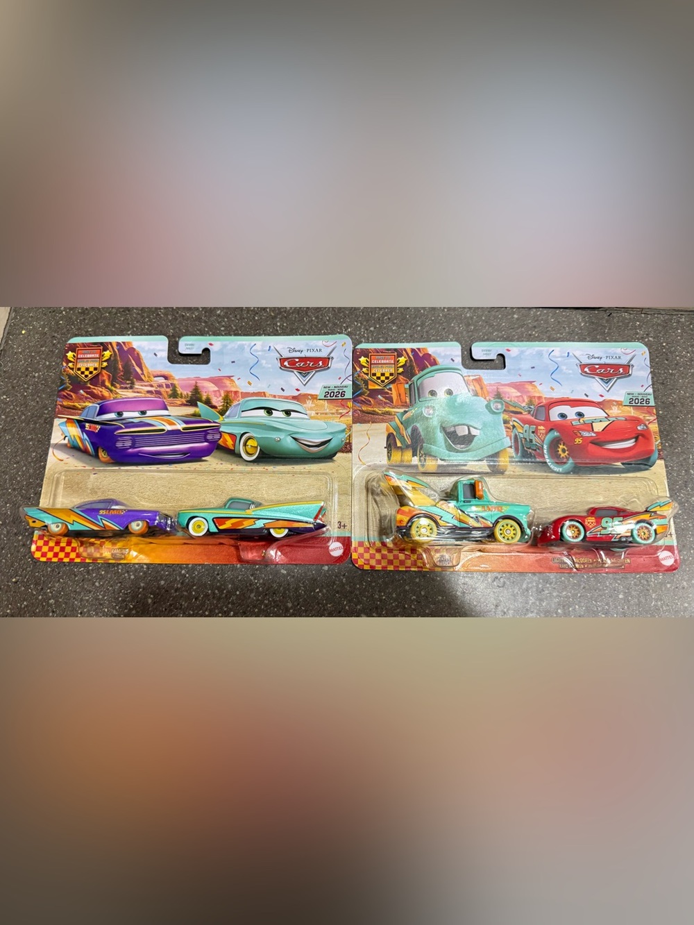 Disney cars Turquoise & Red Die-Cast Vehicle 4-Pack - Picture 3 of 5